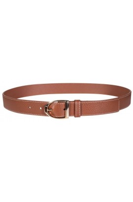 Leather belt -Marrakesh- cognac