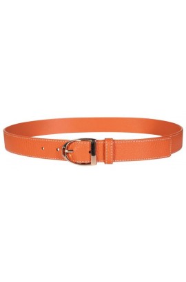 Leather belt -Marrakesh- orange