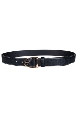 Leather belt -Marrakesh- black