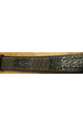 Handmade leather belt