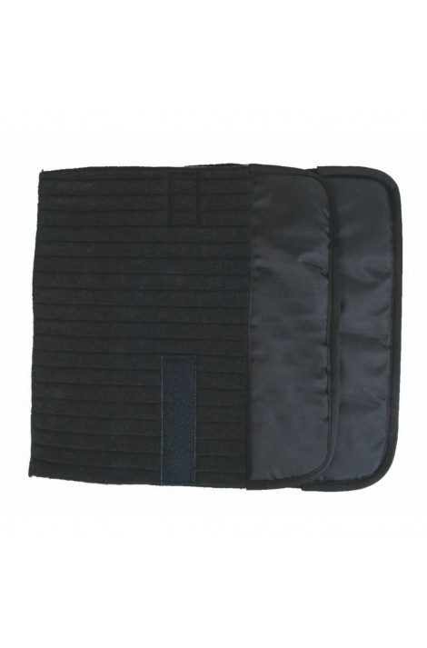 Bandage pad -terry cloth- black
