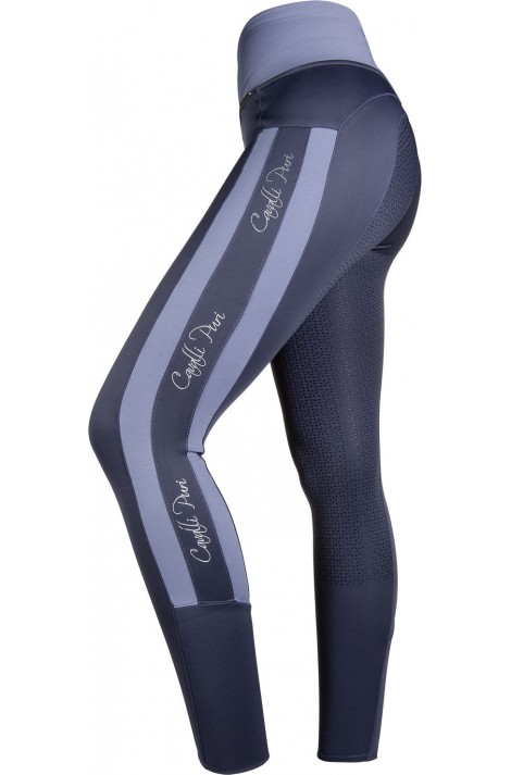 ! Leggings with silicone seat -Melody- smokey purple