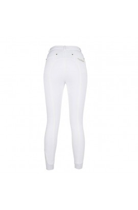 Breeches with silicone -LG Basic- white