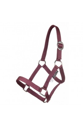 Nylon halter -Mini Shetty- wine red
