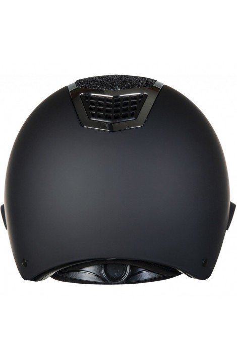 !Riding helmet with glittering panel -Glamour Shield- black