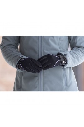 Warm gloves -Classic-Softshell- black