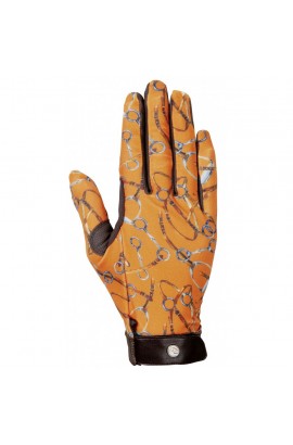 !Riding gloves -Allure- orange