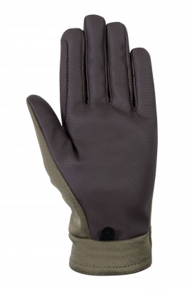 Warm gloves -Lyon- olive green