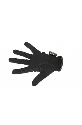 Kids riding gloves -Nubuk look- black