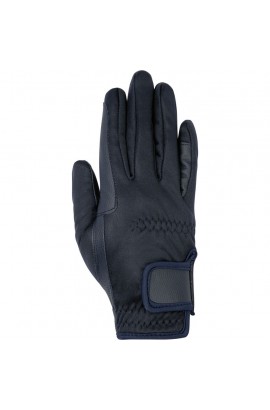 Warm gloves -Softshell- deep blue