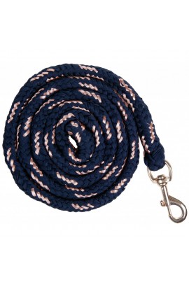 Lead rope -Rosegold- navy