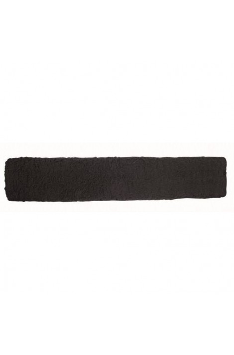 Girth sleeve -Faux Wool- black