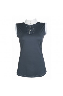 competition shirt -Venezia sleeveless- deep blue