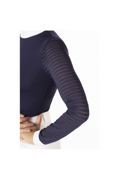 Competition shirt -Monaco Long Sleeve- deep blue