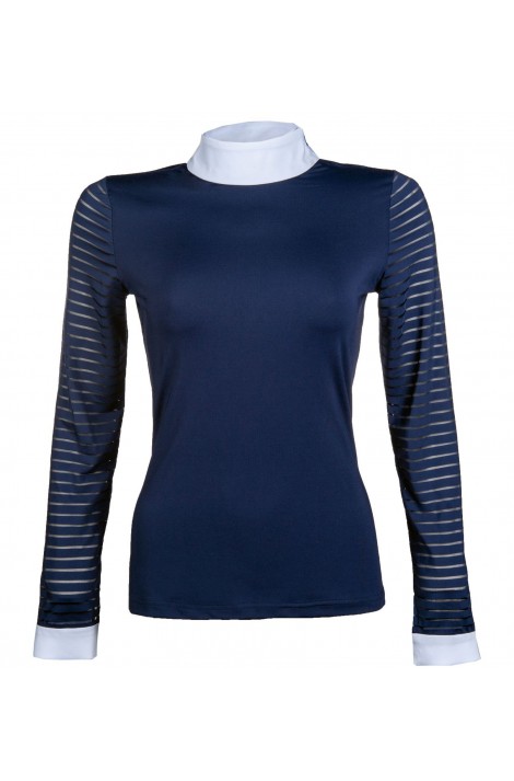 Competition shirt -Monaco Long Sleeve- deep blue