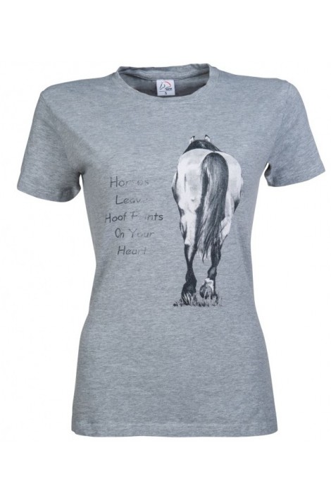 T-shirt -Horses leave hoofprints on your heart-