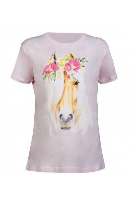 Kids T-shirt -Flower Horse-