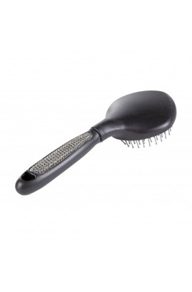 Mane and tail brush -Rhinestones- silver
