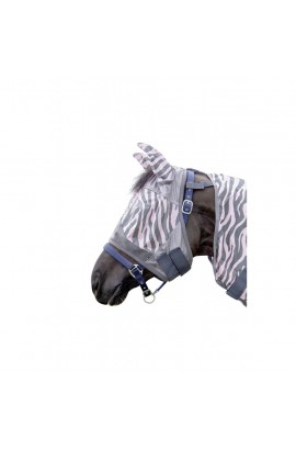 Anti-fly mask -Zebra Rose- 