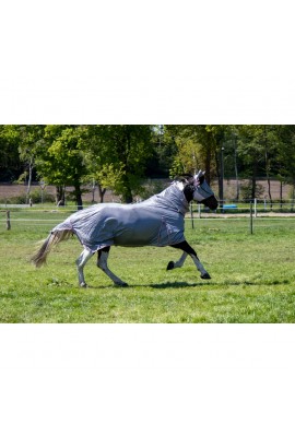 fly rug -grey- with neck
