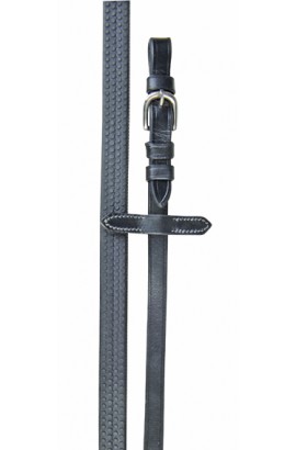 Reins -Rubber- black