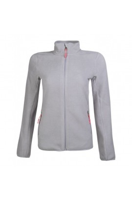 fleece jacket -anna- stone grey