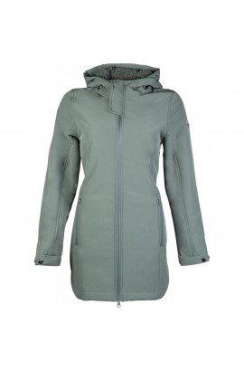 !Softshell parka -York- smokey green