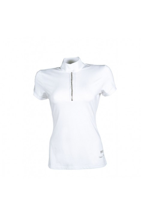 competition shirt -Crystal- white