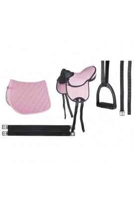 shetland pony set -beginner pink-