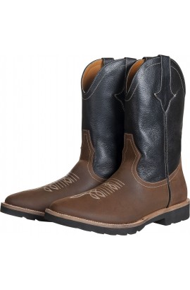 Western boots -Soapestone-