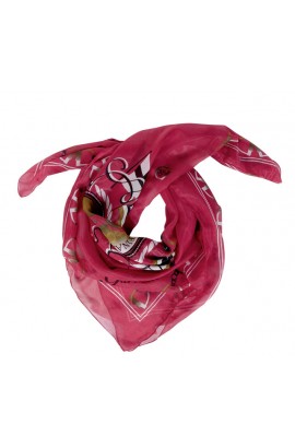 Scarf -Santa Rosa- raspberry