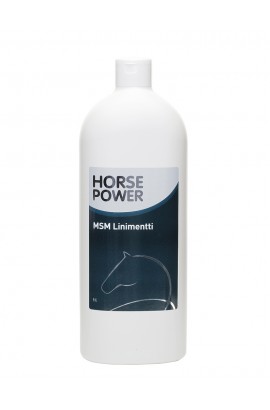 Gel for horses -Horse Power MSM liniment-