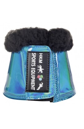 Overreach boots -Space-faux fur- aqua