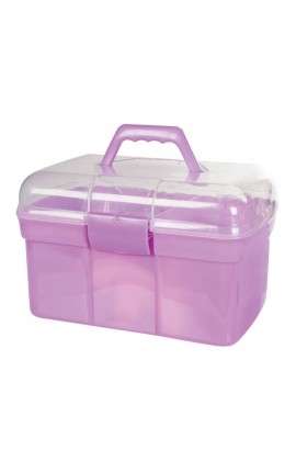 grooming set with box -light- pink