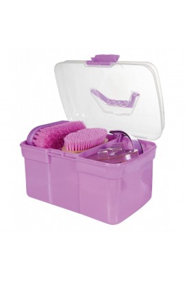 grooming set with box -light- pink