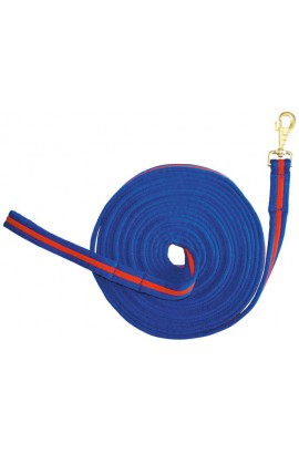 Lunge line -soft- corn blue