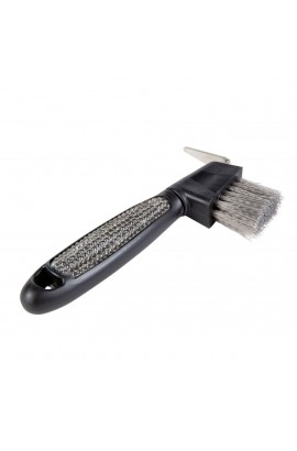 Hoof pick -Rhinestones- silver