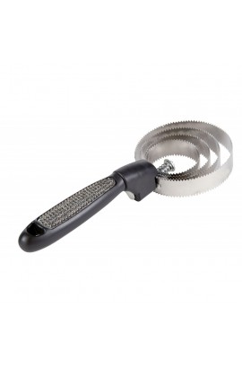 Curry comb -Rhinestones- silver