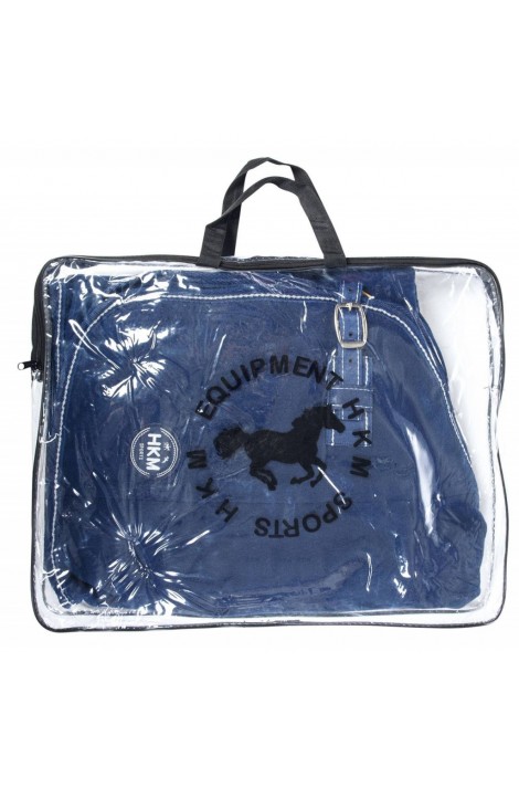 Fleece cooler -Madrid- deep blue