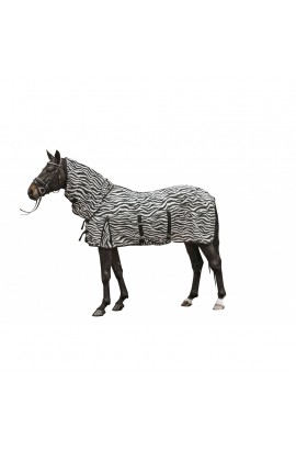fly rug -zebra- with neck